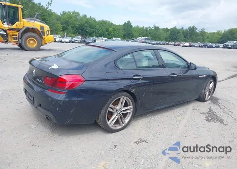2015 BMW 640I Gran Coupe xDrive из США, поврежденный, VIN WBA6B8C59FD452960